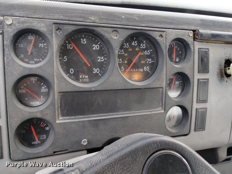 image for item EH0111 1993 Freightliner FL70 dump flatbed truck