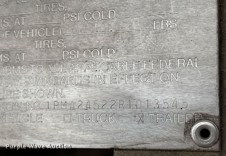 image for item EM0008 1994 Polar tank trailer