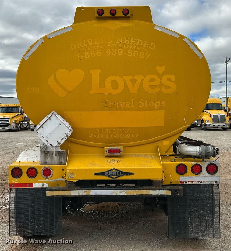 image for item ER4745 2005 Beall BAST-96-3-SB tank trailer