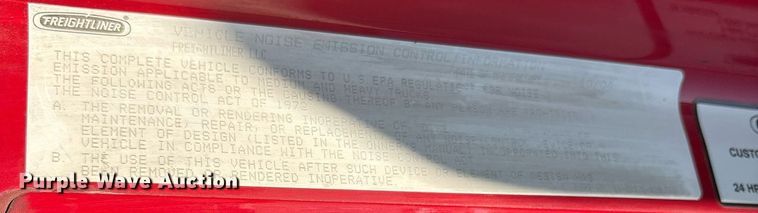 image for item OK9451 2005 Freightliner Century Class  semi truck