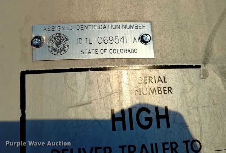 image for item YA0159 1968 Strick dry van trailer