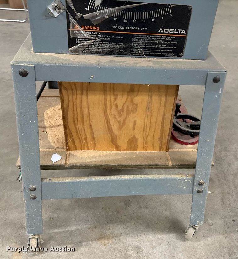 image for item DO0151 Delta table saw