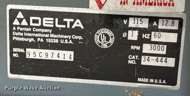 image for item DO0151 Delta table saw