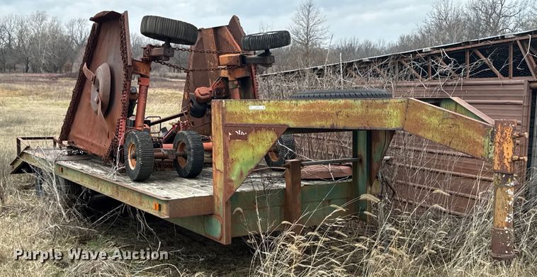 image for item DO0180 1977 Shop Built Equipment trailer