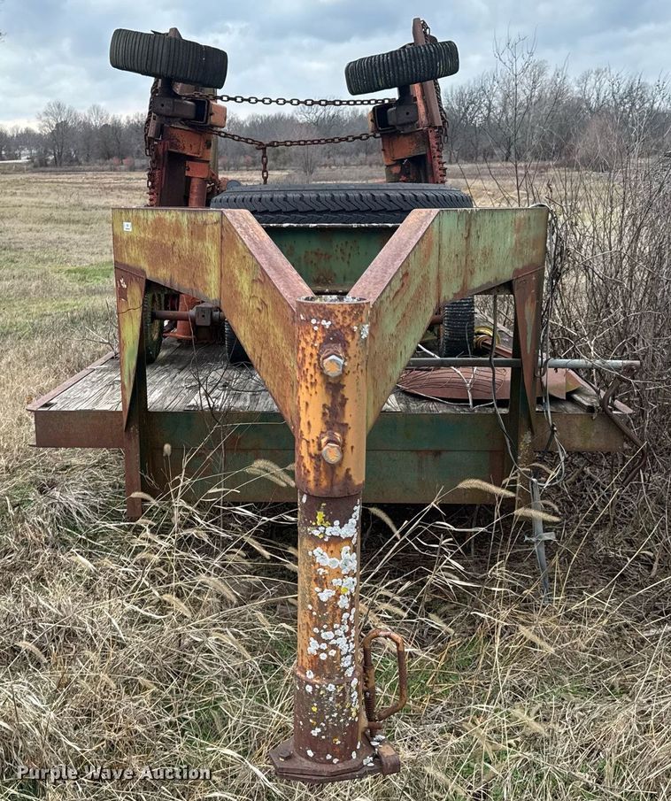 image for item DO0180 1977 Shop Built Equipment trailer
