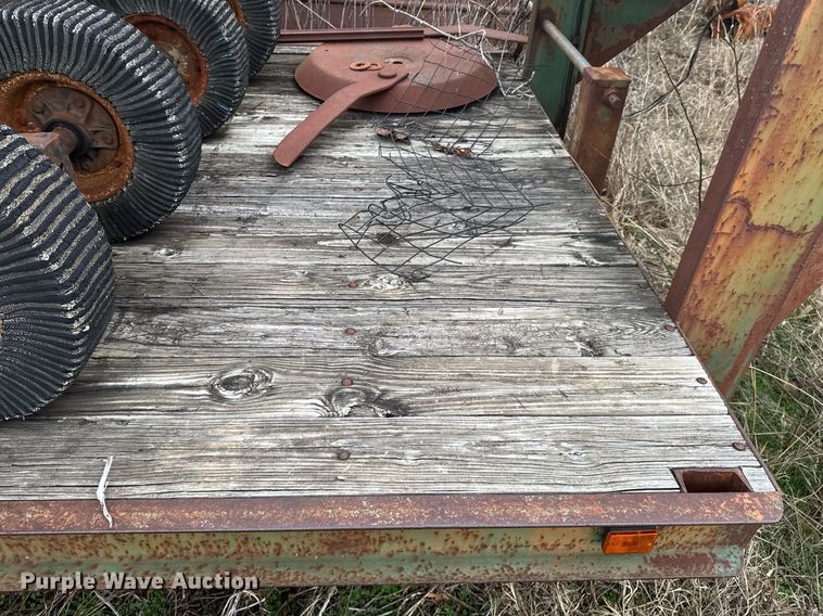 image for item DO0180 1977 Shop Built Equipment trailer