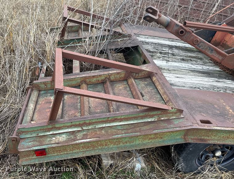 image for item DO0180 1977 Shop Built Equipment trailer