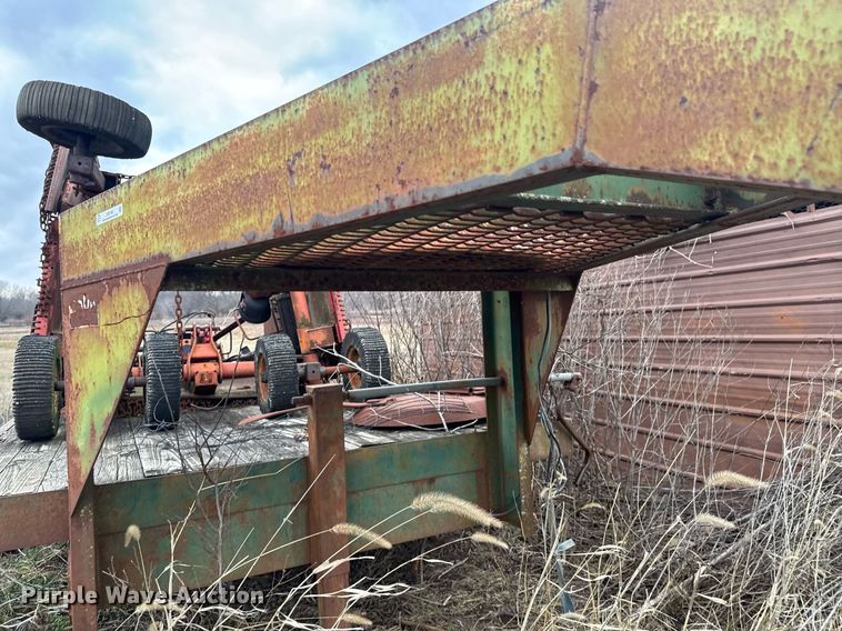 image for item DO0180 1977 Shop Built Equipment trailer
