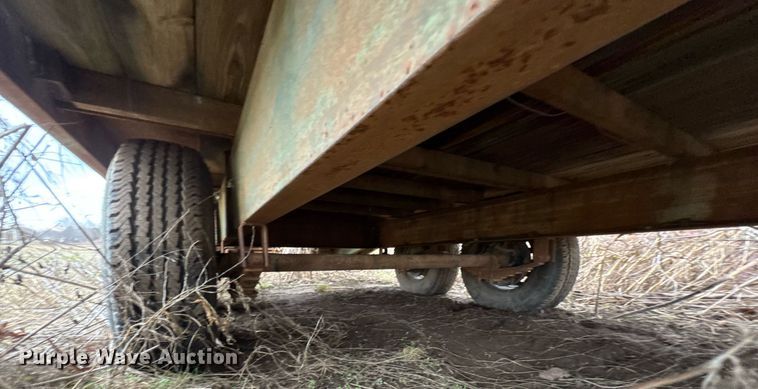 image for item DO0180 1977 Shop Built Equipment trailer