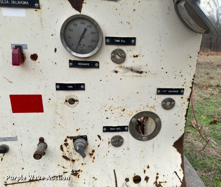 image for item DO0189 Baker Fire Equipment pumper truck pump