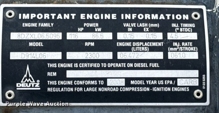 image for item DO0194 Deutz D914L06 power unit