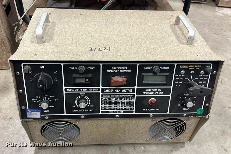 image for item EJ5337 Smith-Root Electrofisher generator