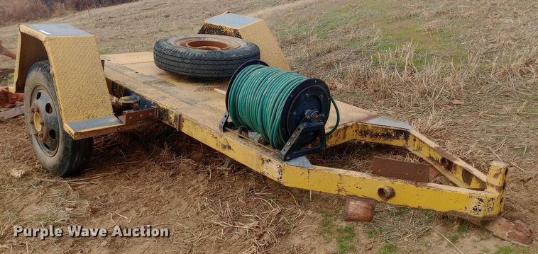 image for item EN8628 Shop built utility trailer