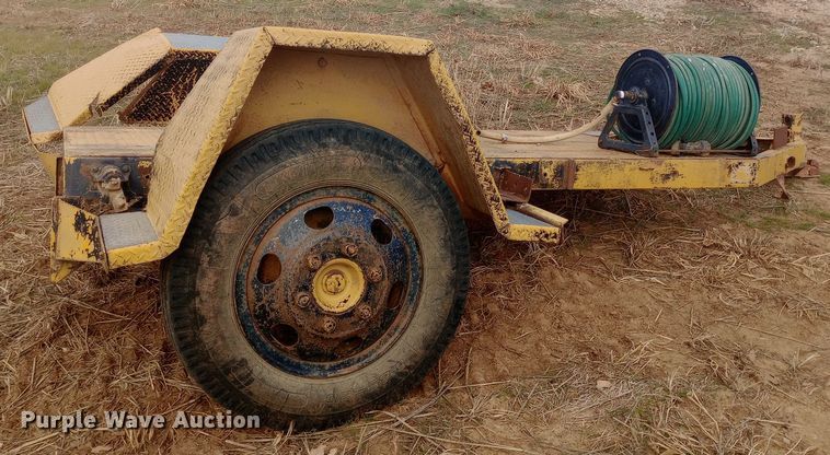 image for item EN8628 Shop built utility trailer