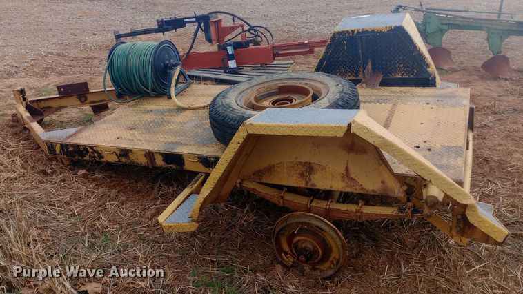 image for item EN8628 Shop built utility trailer