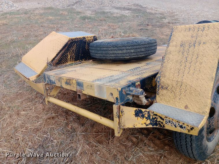 image for item EN8628 Shop built utility trailer