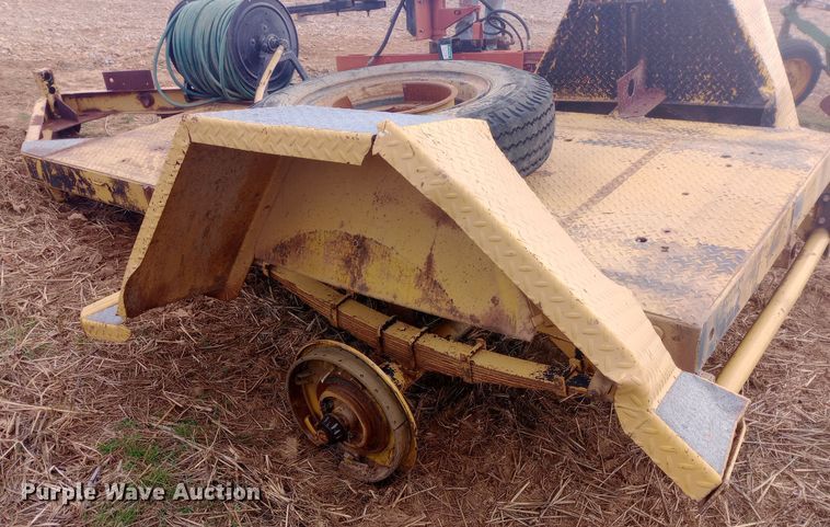 image for item EN8628 Shop built utility trailer