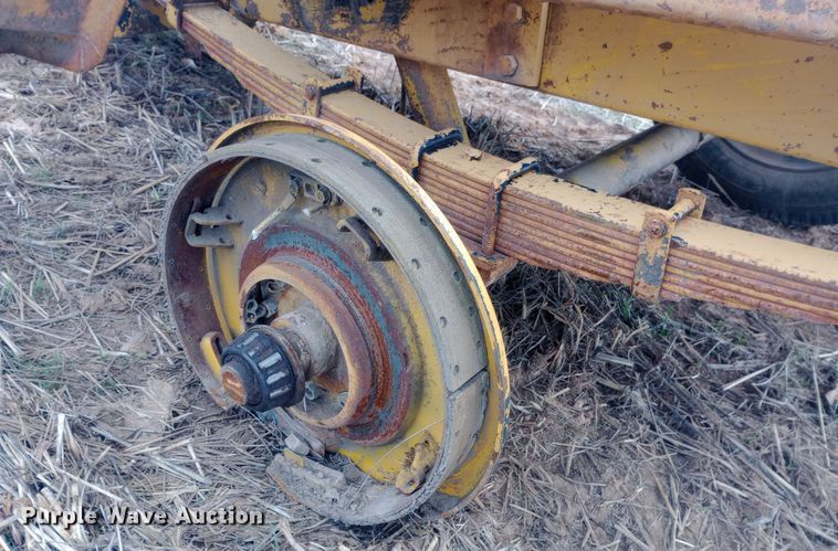 image for item EN8628 Shop built utility trailer