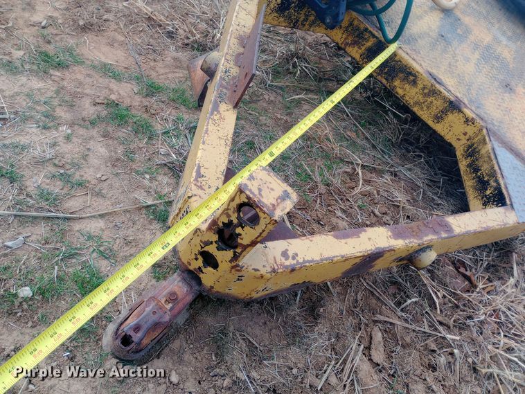 image for item EN8628 Shop built utility trailer