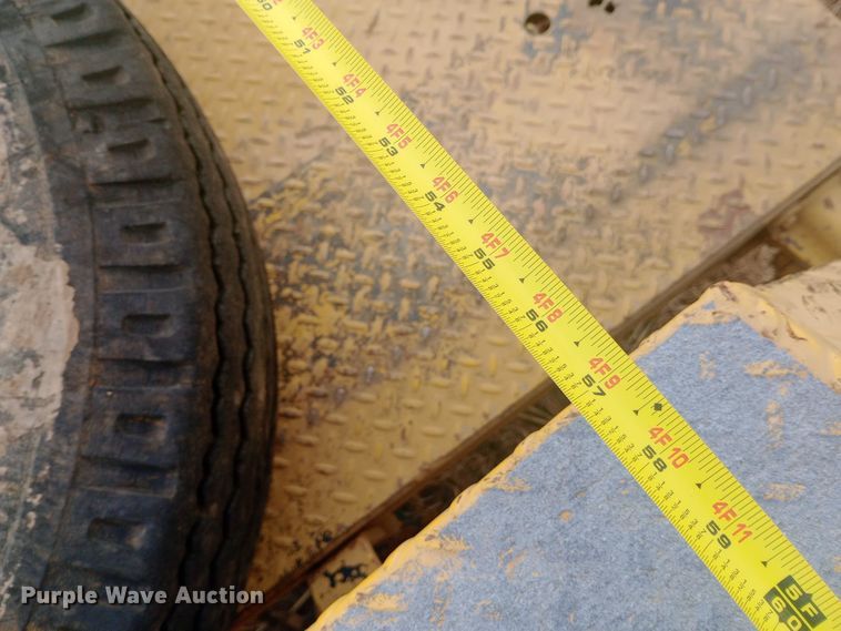 image for item EN8628 Shop built utility trailer