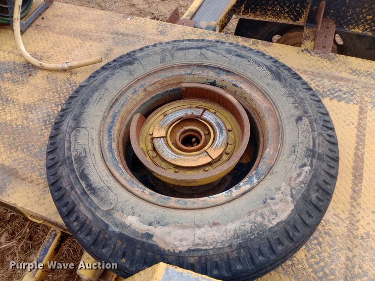 image for item EN8628 Shop built utility trailer