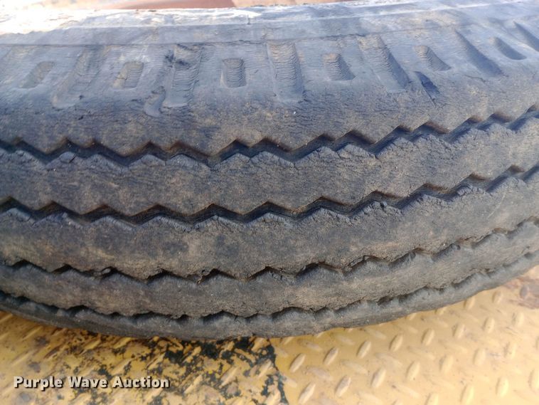 image for item EN8628 Shop built utility trailer