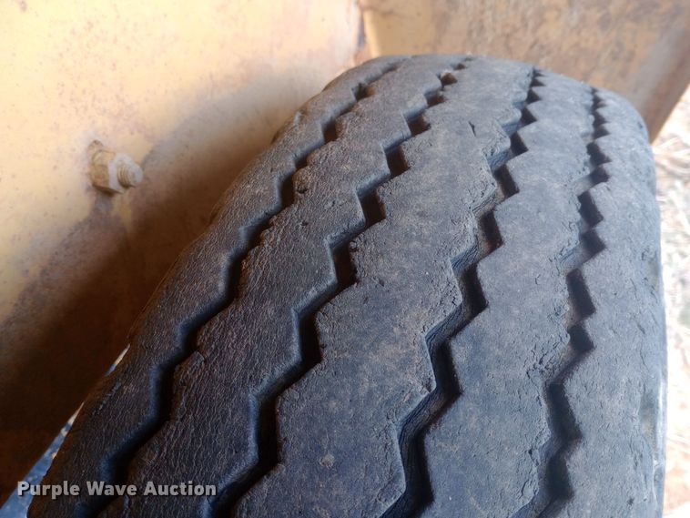 image for item EN8628 Shop built utility trailer