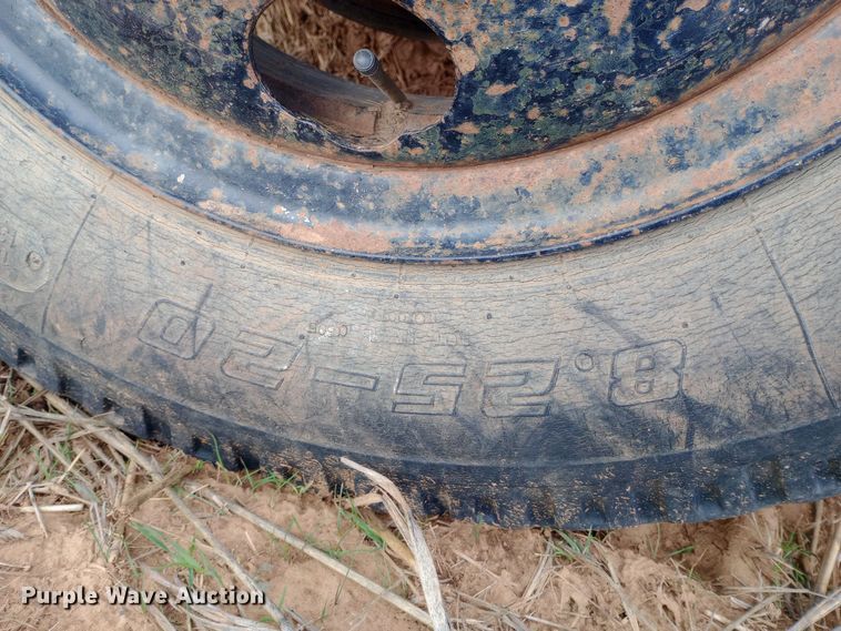 image for item EN8628 Shop built utility trailer