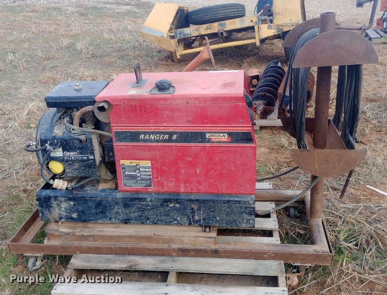 image for item EN8630 Lincoln Electric  Ranger 8 welder/generator