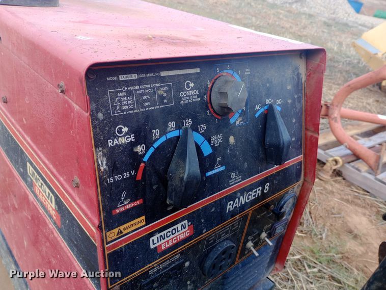 image for item EN8630 Lincoln Electric  Ranger 8 welder/generator
