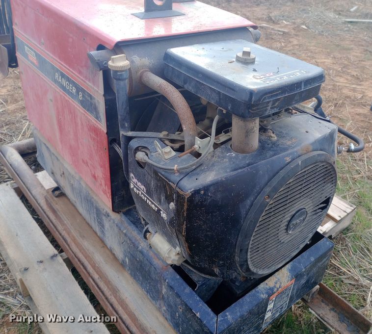 image for item EN8630 Lincoln Electric  Ranger 8 welder/generator