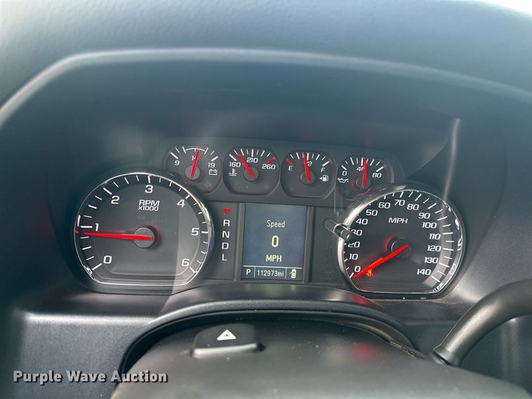 image for item ER4687 2017 Chevrolet Silverado 1500 Double Cab pickup truck