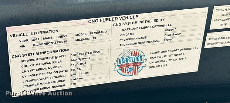 image for item ER4687 2017 Chevrolet Silverado 1500 Double Cab pickup truck