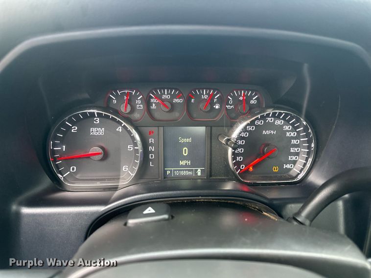 image for item ER4691 2017 Chevrolet Silverado 1500 Double Cab pickup truck