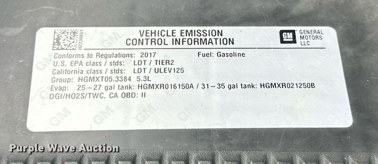 image for item ER4691 2017 Chevrolet Silverado 1500 Double Cab pickup truck