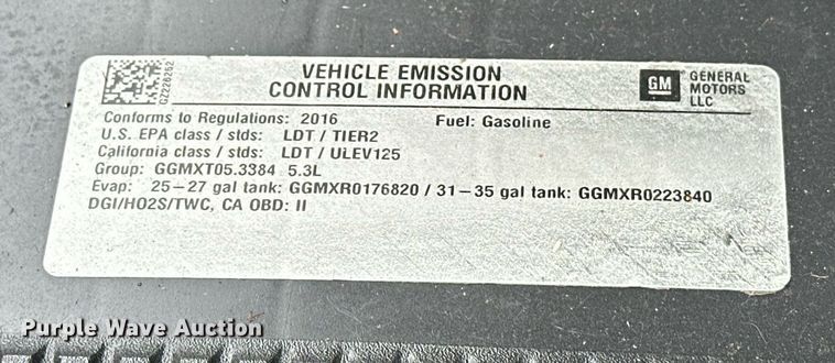 image for item ER4695 2016 Chevrolet Silverado 1500 Double Cab pickup truck