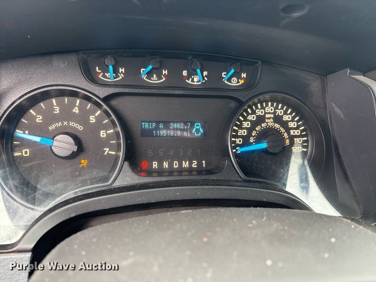 image for item ER4698 2014 Ford F150 SuperCab pickup truck