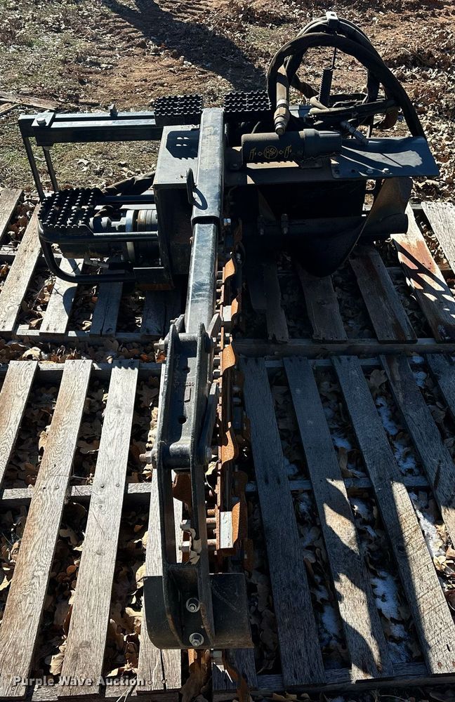 image for item ER4795 John Deere TR48B skid steer trencher
