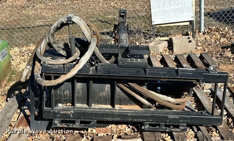 image for item ER4795 John Deere TR48B skid steer trencher