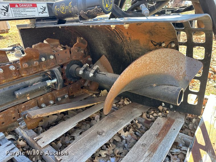 image for item ER4795 John Deere TR48B skid steer trencher