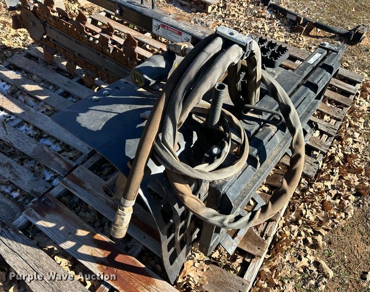 image for item ER4795 John Deere TR48B skid steer trencher