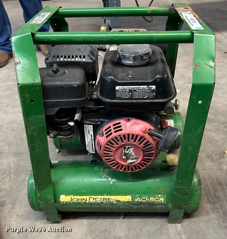 image for item NQ9156 John Deere AC1-5GH air compressor
