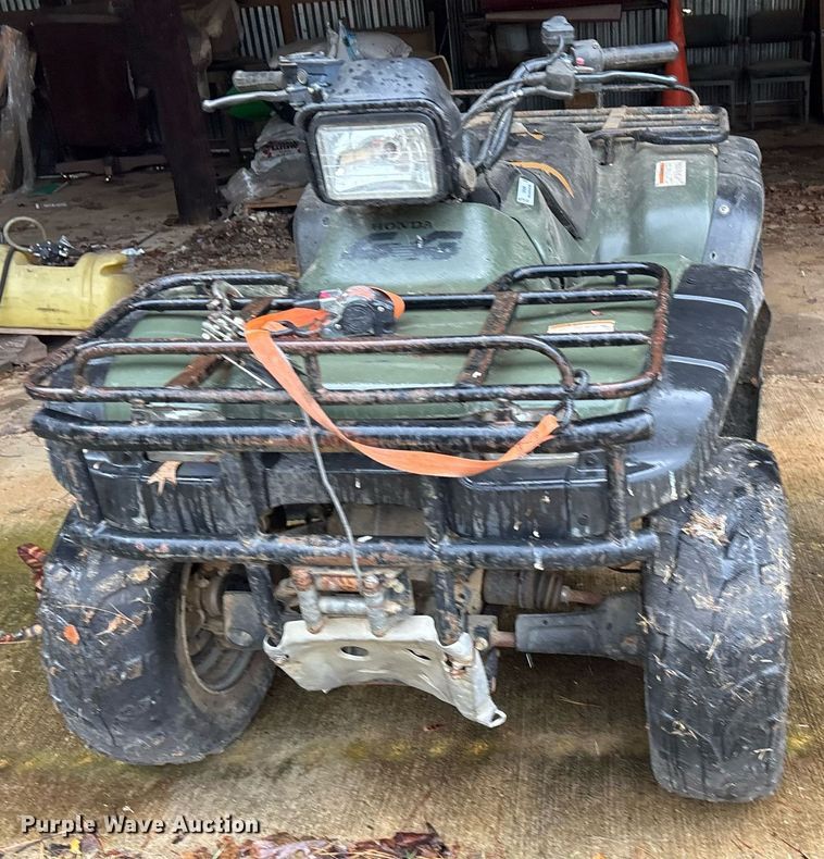 image for item OK9444 2002 Honda TRX450FM ATV