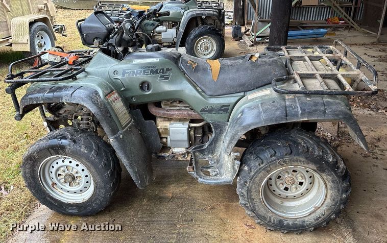 image for item OK9444 2002 Honda TRX450FM ATV