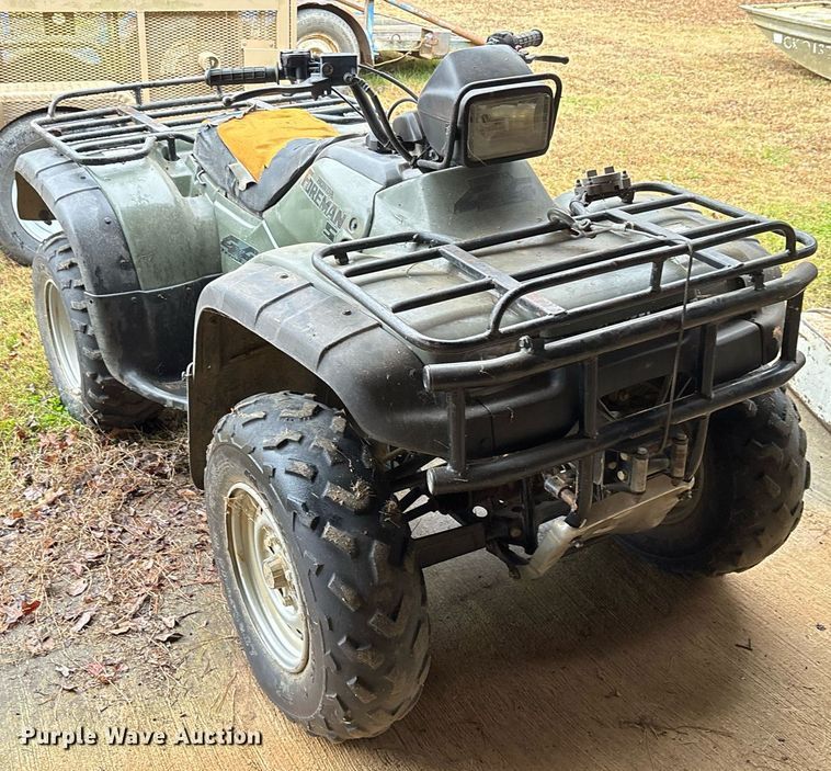 image for item OK9445 2002 Honda TRX450FM ATV