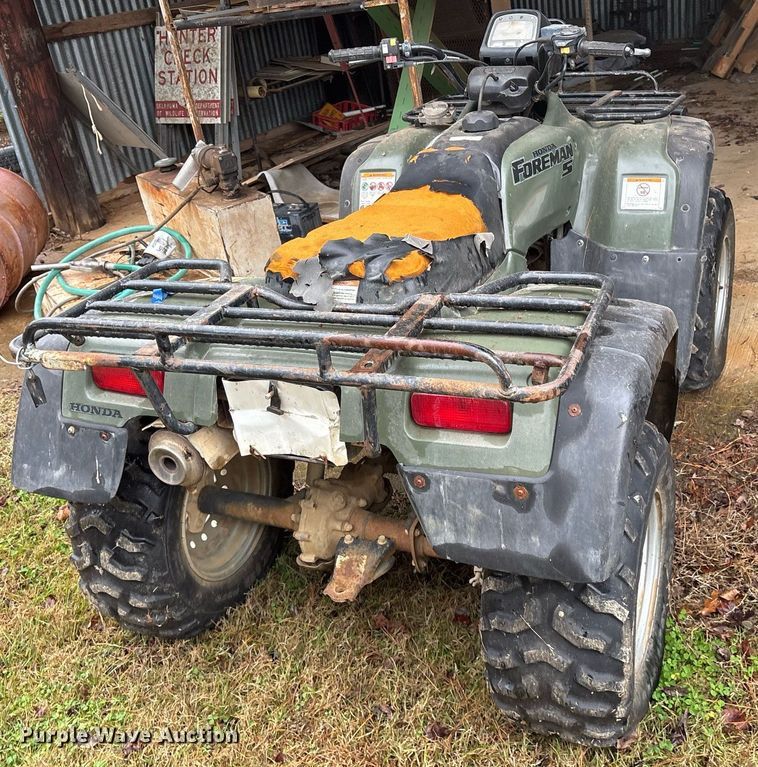 image for item OK9445 2002 Honda TRX450FM ATV