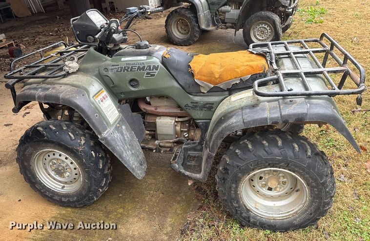 image for item OK9445 2002 Honda TRX450FM ATV