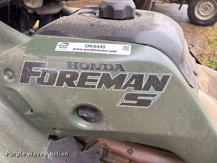 image for item OK9445 2002 Honda TRX450FM ATV