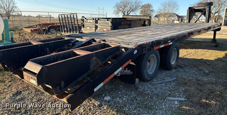 image for item OK9453 1996 Belshe DT235 equipment trailer