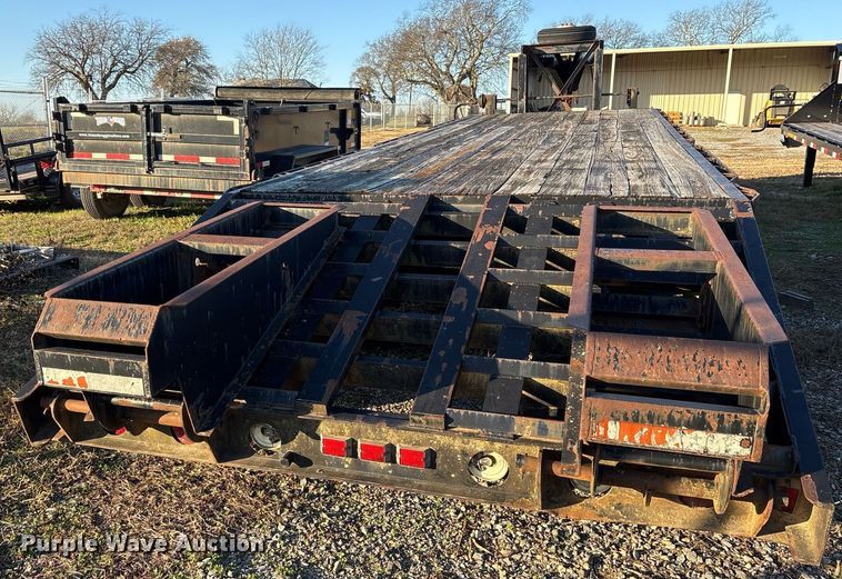 image for item OK9453 1996 Belshe DT235 equipment trailer